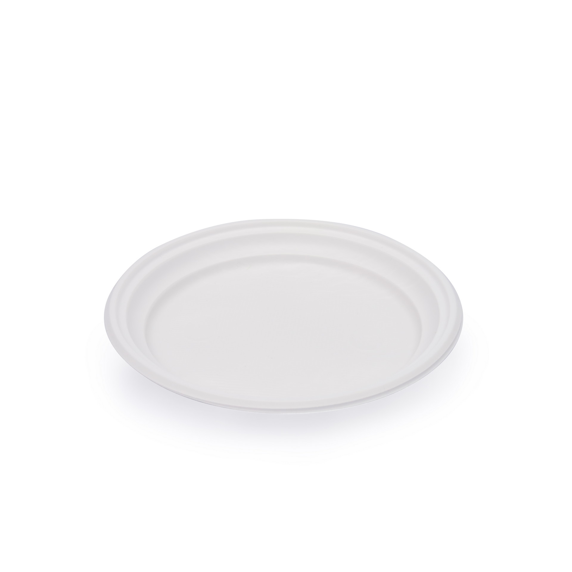 Тарелка пластиковая 205 мм белая