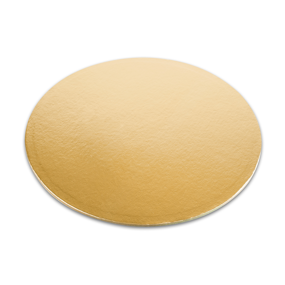 Подложка для торта круглая диаметр 300 мм толщ. 1,5 мм золото