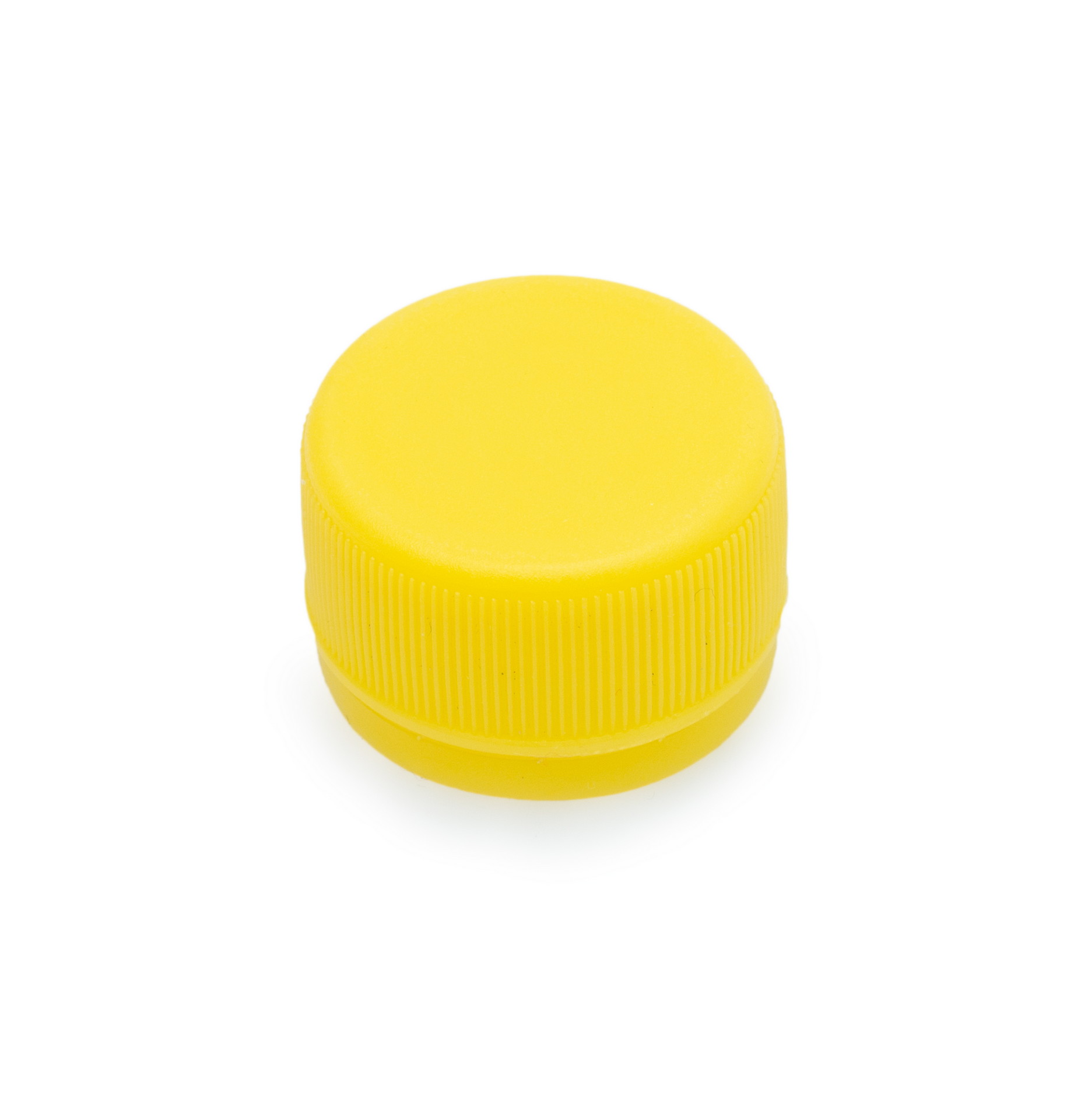 Крышка для бутылки горло 28 мм желтая