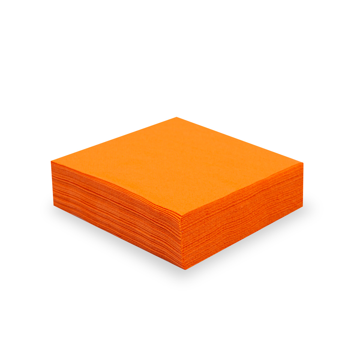 Салфетка трехслойная 1/4 сложения 330*330 мм оранжевая