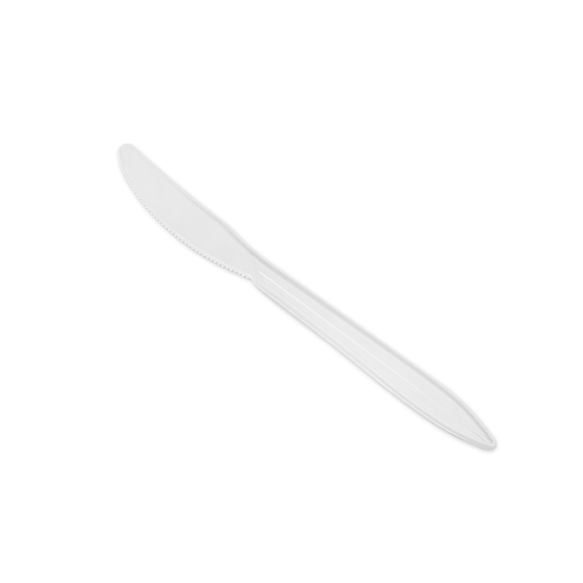 Нож с кукурузным крахмалом 160 мм белый ЭКО