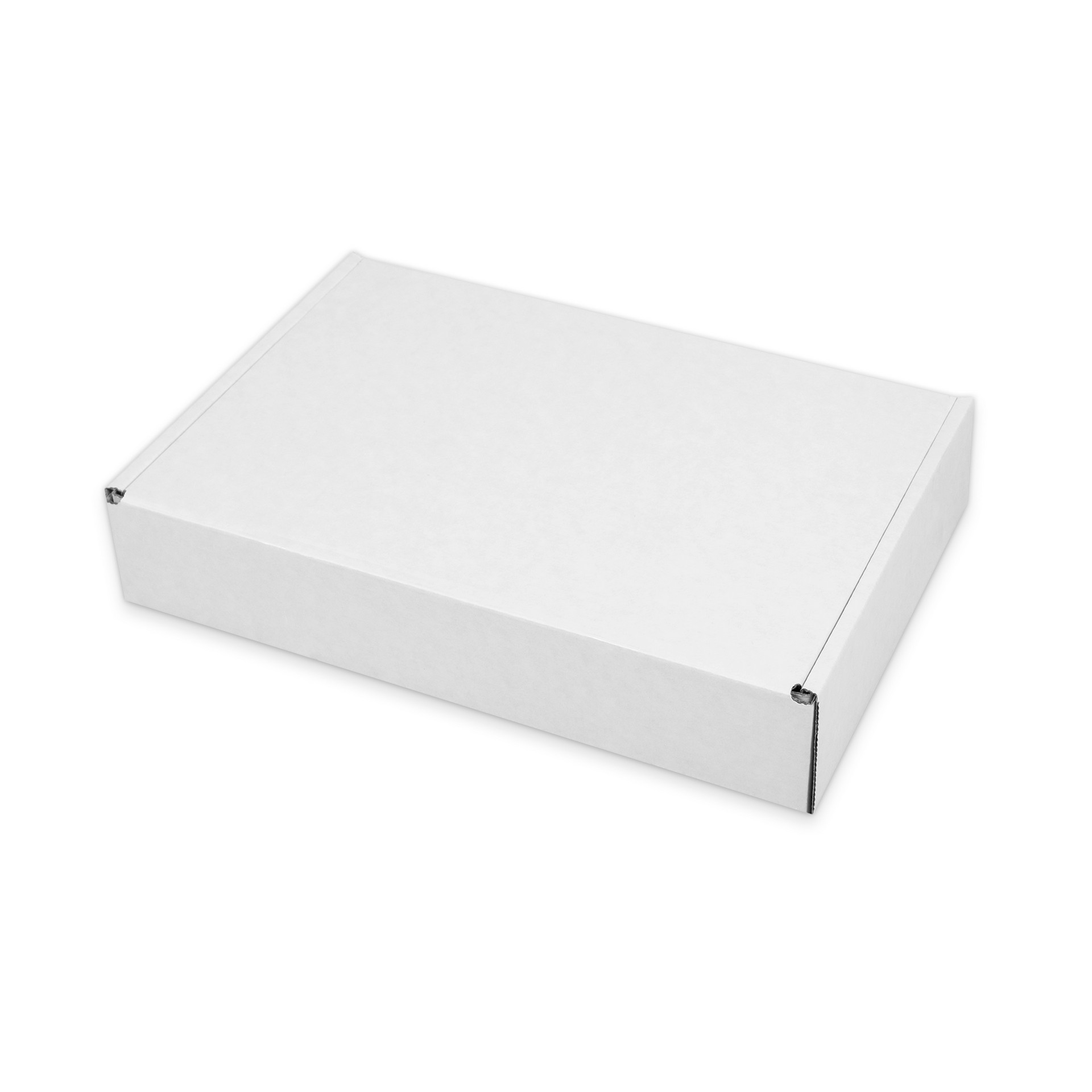 Коробка для пирога бумажная 170*270*50 мм белая