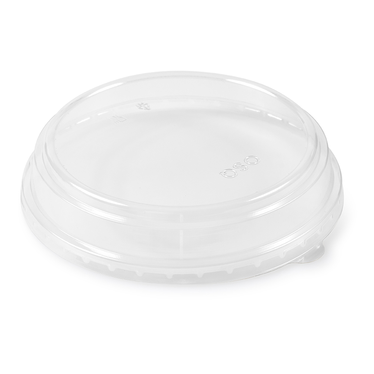 Крышка пластиковая купольная диаметр 180 мм прозрачная