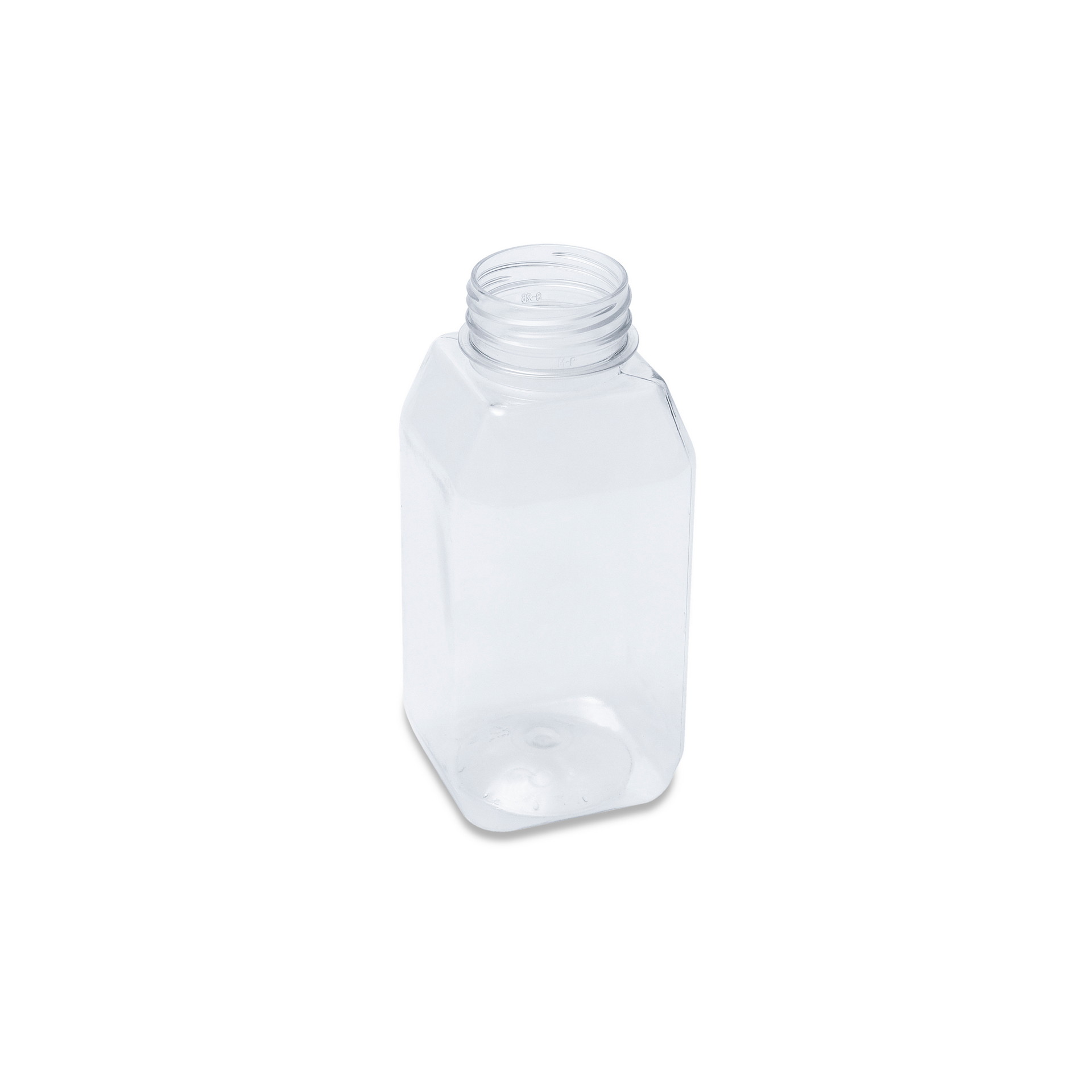 Пластиковая бутылка квадратная 330 мл горло 38 мм