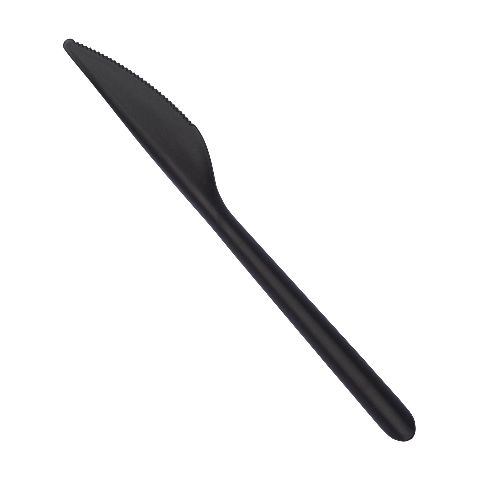 Нож пластиковый 180 мм черный Ультра