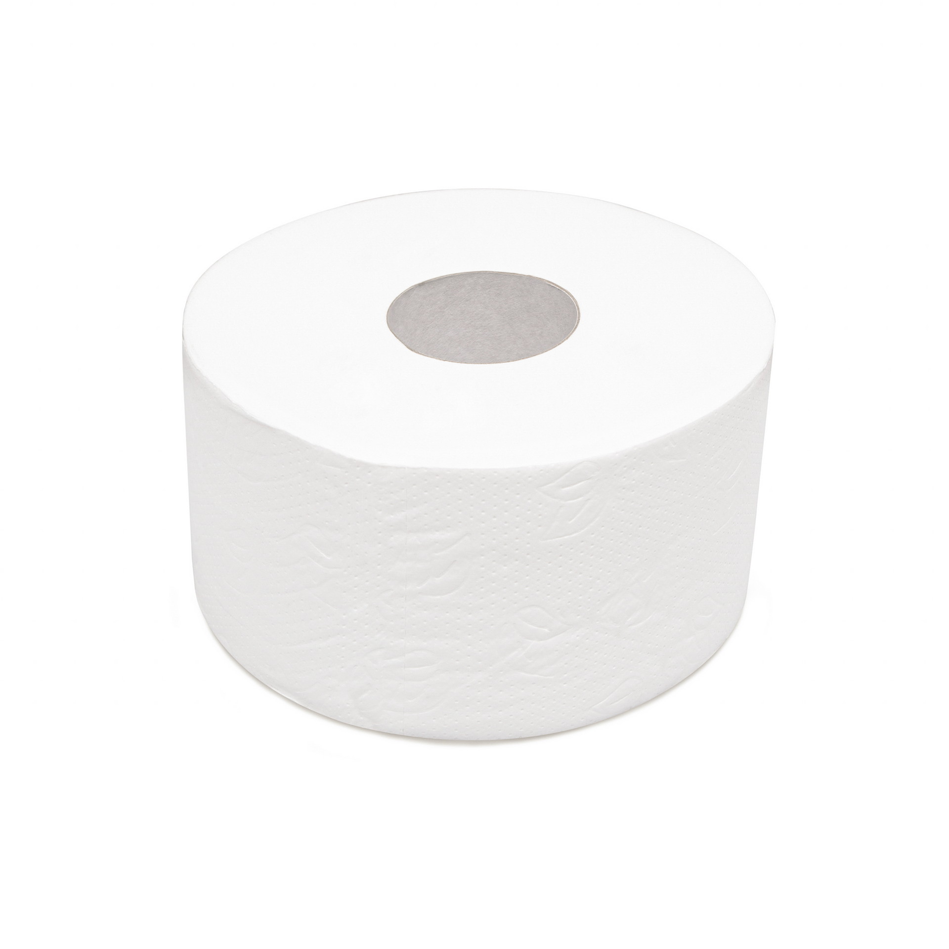 Туалетная бумага двухслойная 185*90 мм белая 170 метров в рулоне
